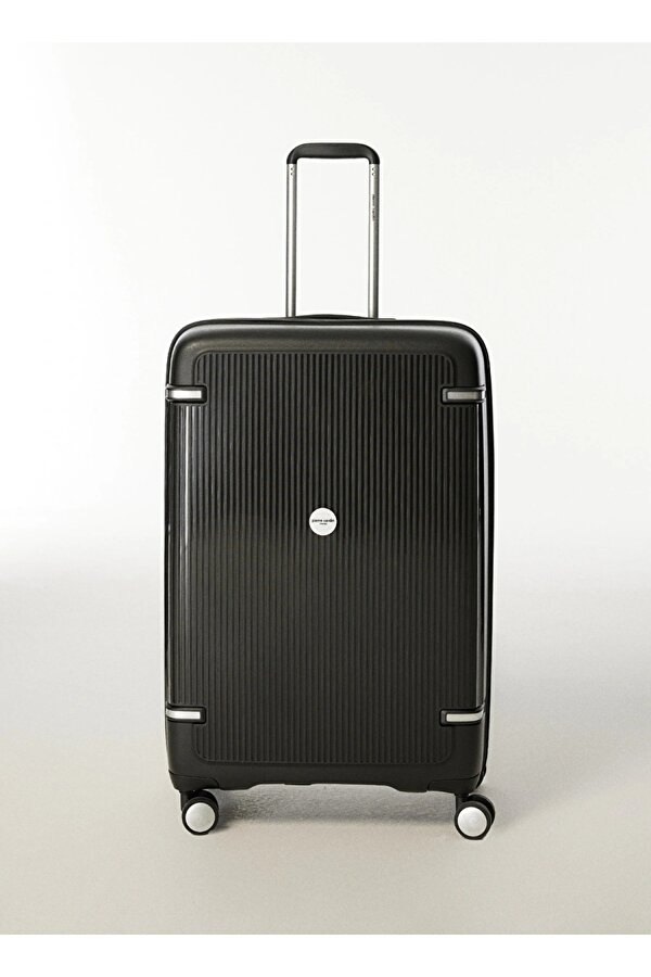 Polipropilen Büyük Boy Kırılmaz Valiz Siyah PC7070