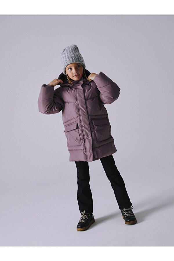 Nkfmedow03 Unisex Çocuk Mont