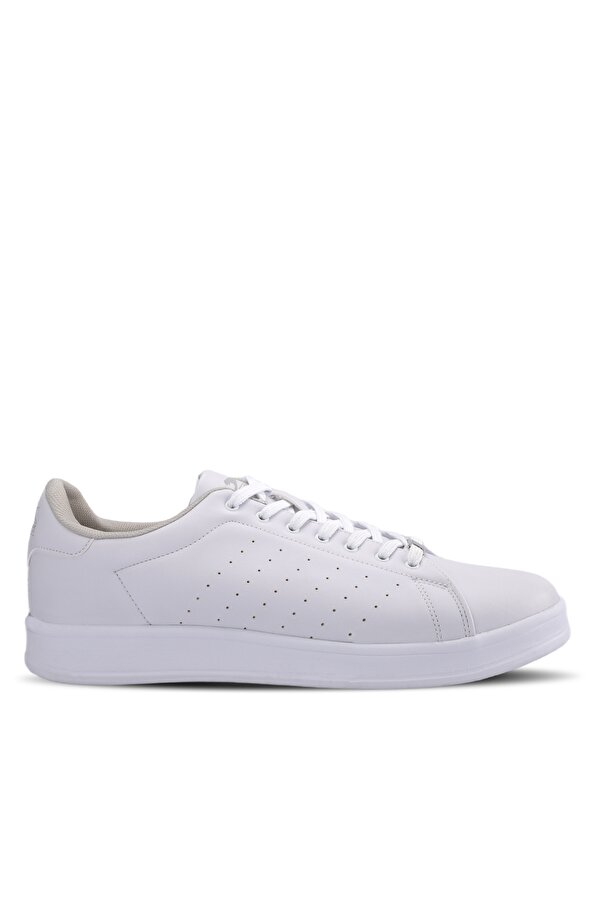 PIANO I Büyük Beden Erkek Sneaker Ayakkabı Beyaz