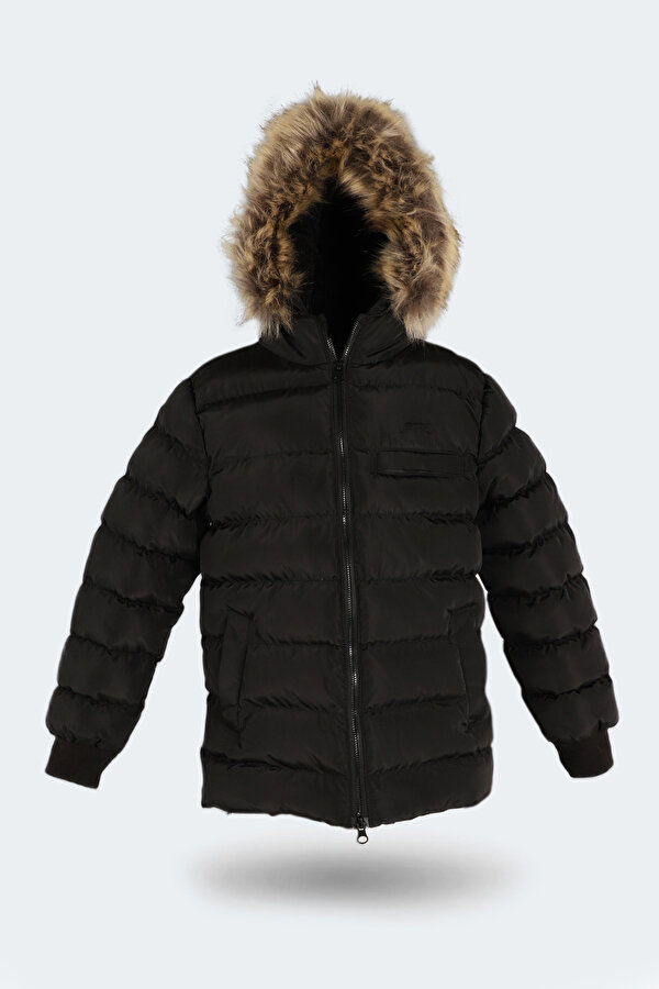 CALISTO NEW Unisex Çocuk Mont & Kaban Siyah