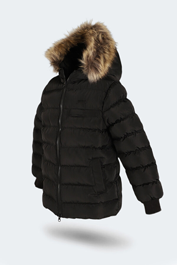 CALISTO NEW Unisex Çocuk Mont & Kaban Siyah