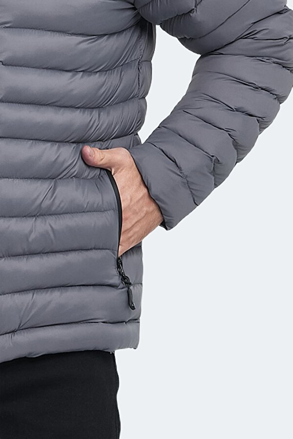 HAYDEN IN Erkek Mont & Kaban Koyu Gri