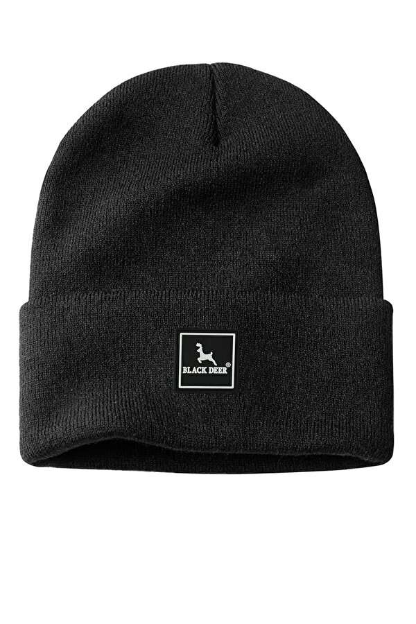 Unisex Kışlık Bere Şapka Düz Logolu Yumuşak Triko Basic Akrilik Beanie