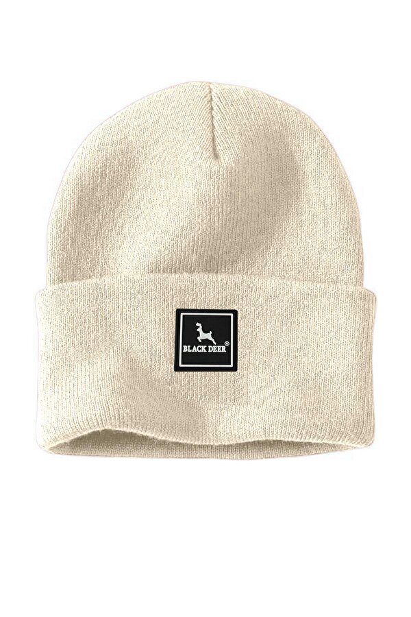 Unisex Kışlık Bere Şapka Düz Logolu Yumuşak Triko Basic Akrilik Beanie