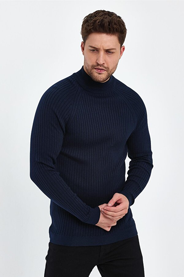 ALEXANDERGARDI FİTİLLİ BALIKÇI YAKA KAZAK (E20-5108)