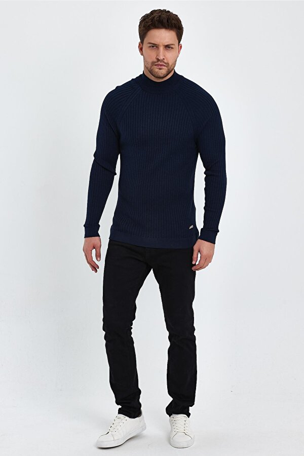 ALEXANDERGARDI FİTİLLİ BALIKÇI YAKA KAZAK (E20-5108)