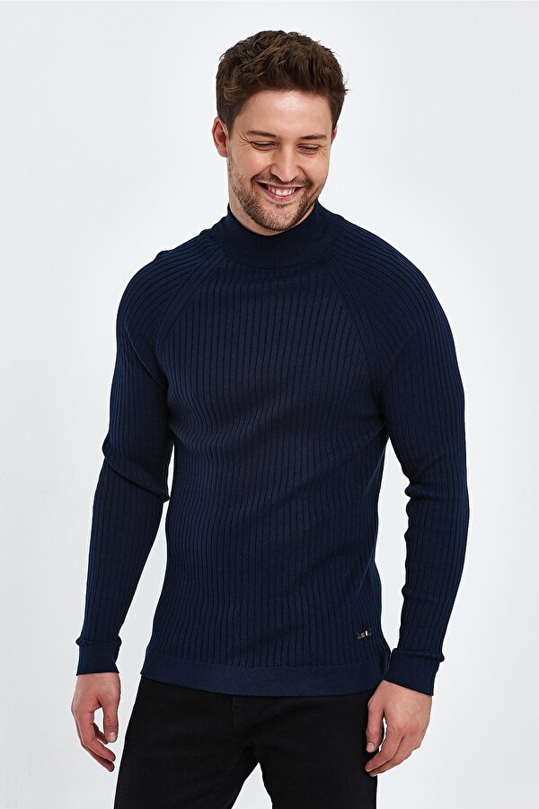 ALEXANDERGARDI FİTİLLİ BALIKÇI YAKA KAZAK (E20-5108)