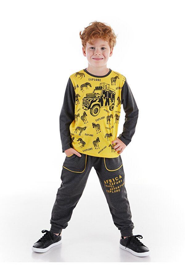 Explore Africa Erkek Çocuk T-shirt Pantolon Takım