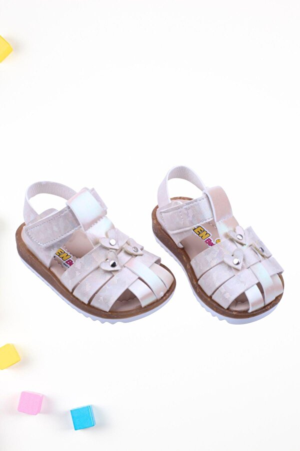 Arzen-2879 Kız Bebek Ortopedik Sandalet Ayakkabı