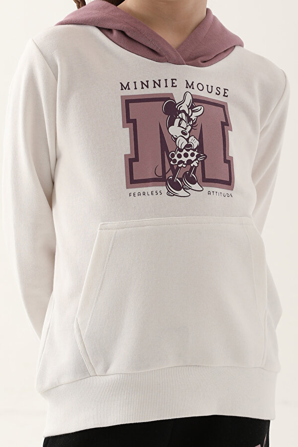 D4813-3 Kız Çocuk Eşofman Takımı Krem