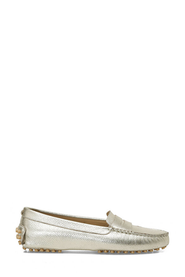 NEYUNES 5FX Altın Kadın Loafer