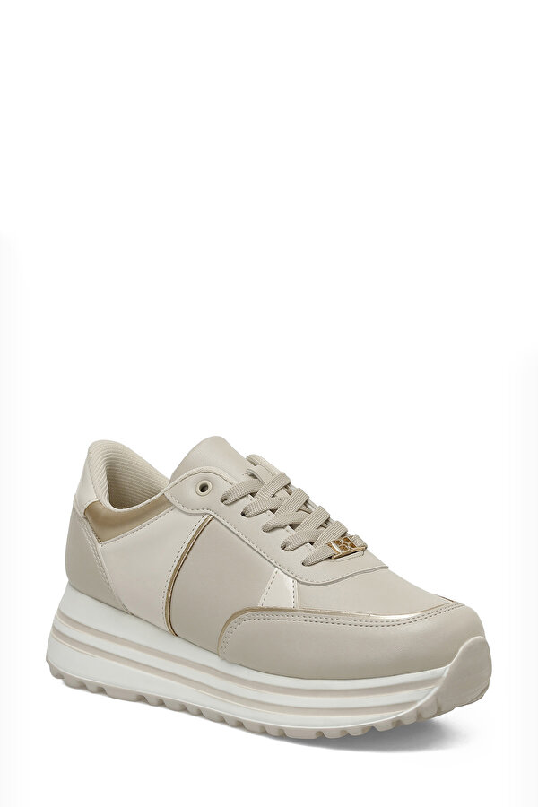 24S-013 5FX Bej Kadın Sneaker