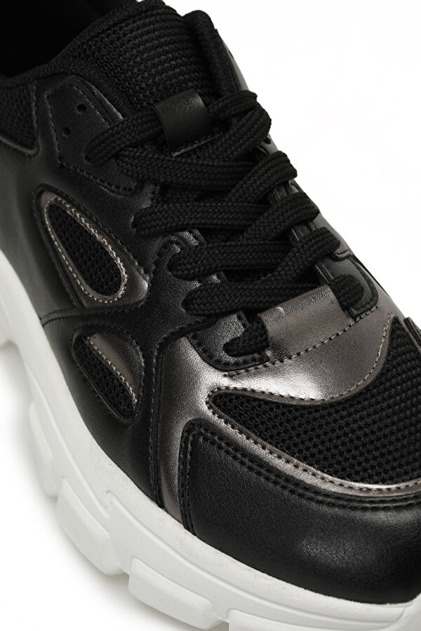 25S-045 5FX Siyah Kadın Sneaker