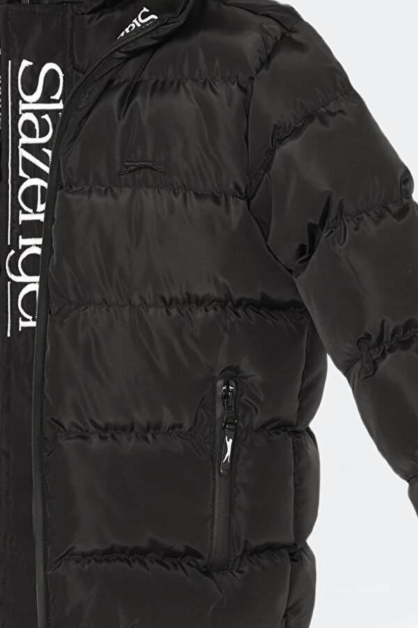 NEONS Unisex Çocuk Mont & Kaban Siyah