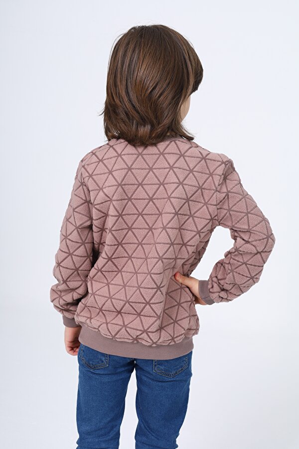 Toontoy Unisex Çocuk Nakışlı Sweatshirt