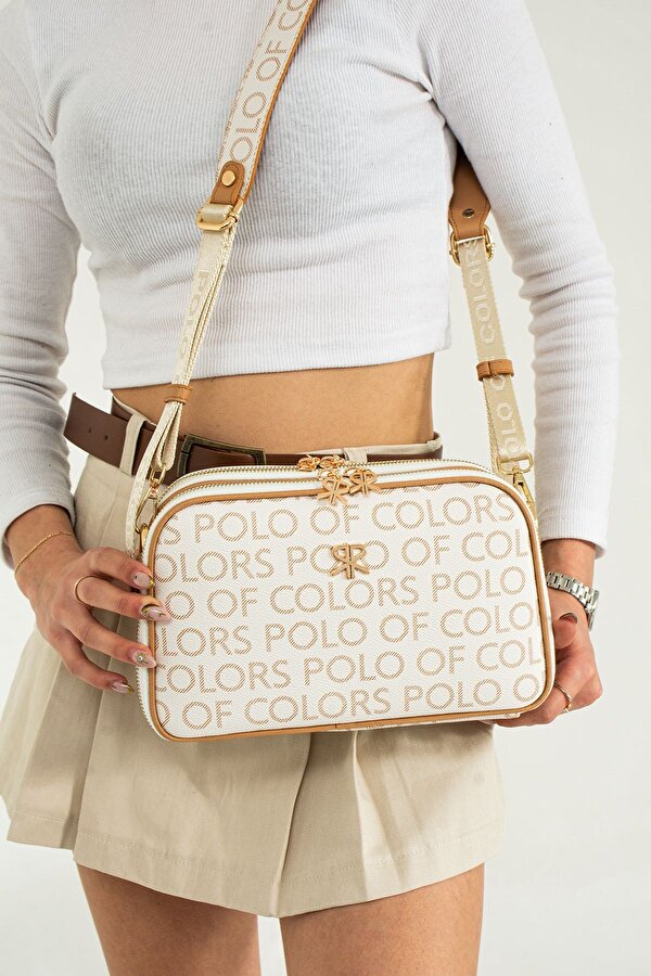 Paul Brand Kadın 5 Bölmeli Ayarlanabilir Uzun Askılı Postacı Omuz Çantası 28x17cm PBU3011