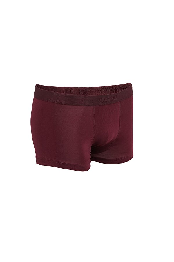 Bordo Pamuklu Boxer