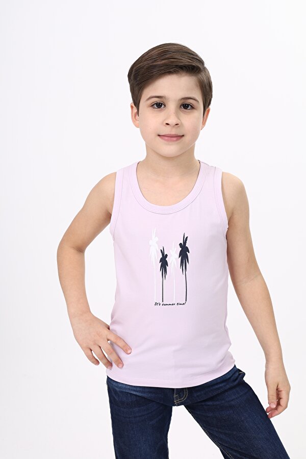 Toontoy Erkek Çocuk Baskılı Atlet