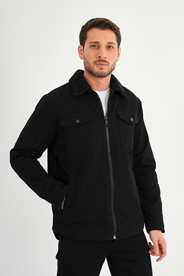 ALEXANDERGARDI Cepli Fermuarlı Gömlek Yaka Ceket (AG-NORTH-J55-01)