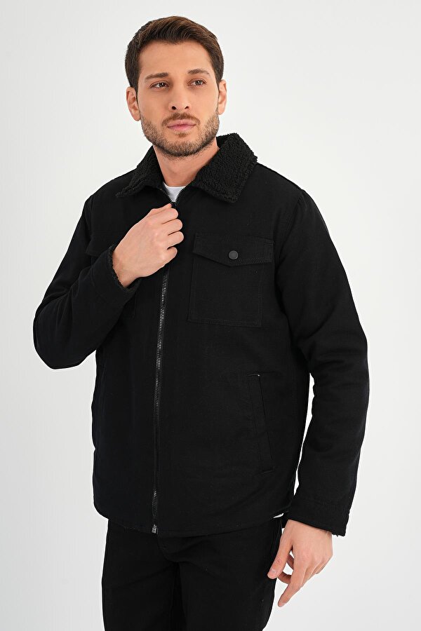 ALEXANDERGARDI Cepli Fermuarlı Gömlek Yaka Ceket (AG-NORTH-J55-01)