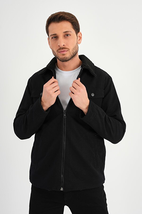 ALEXANDERGARDI Cepli Fermuarlı Gömlek Yaka Ceket (AG-NORTH-J55-01)