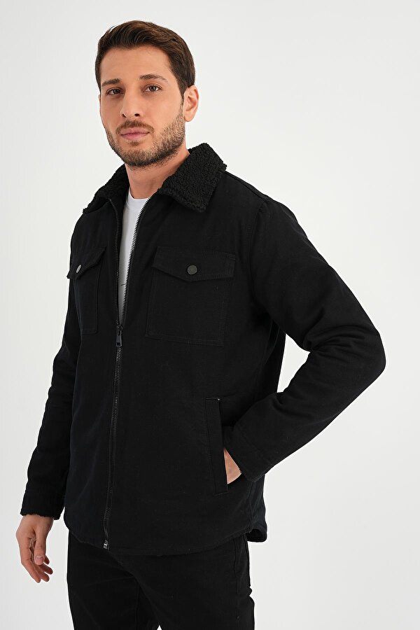 ALEXANDERGARDI Cepli Fermuarlı Gömlek Yaka Ceket (AG-NORTH-J55-01)