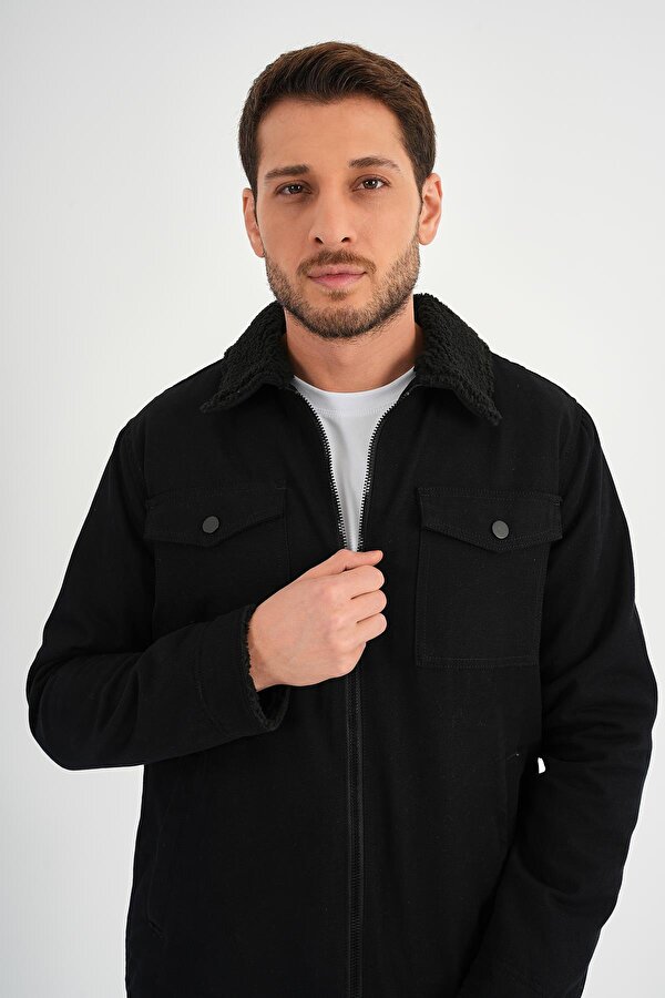 ALEXANDERGARDI Cepli Fermuarlı Gömlek Yaka Ceket (AG-NORTH-J55-01)