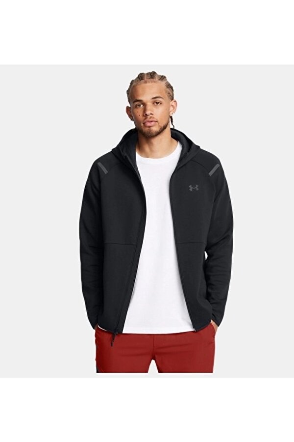 UA Unstoppable Fleece Erkek Sweatshirt 1389352-001