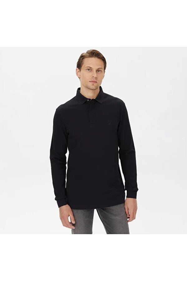 Erkek Polo Yaka Sweatshirt
