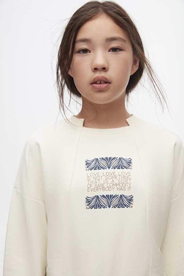 Nk Kids Love 37303 Kız Çocuk Sweatshirt