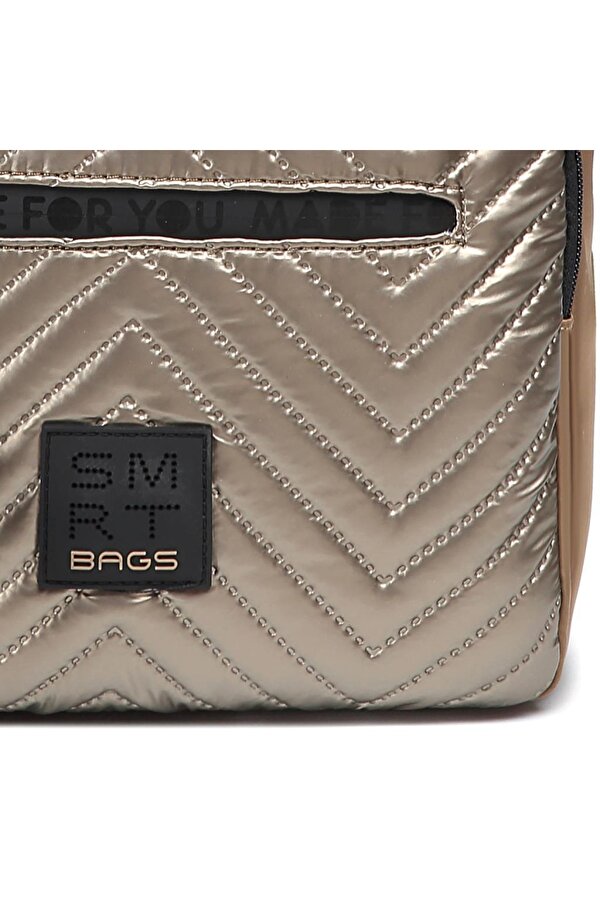 Parlak Kumaş Küçük Boy Askılı Kadın Sırt Çantası 3250