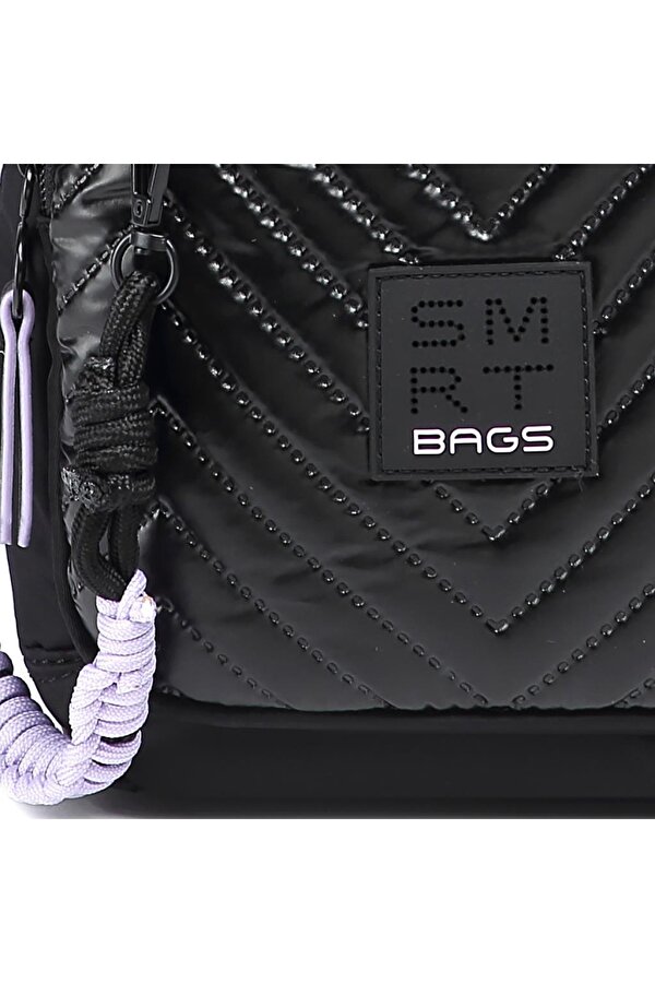 Parlak Kumaş Küçük Boy Askılı Kadın Sırt Çantası 3247