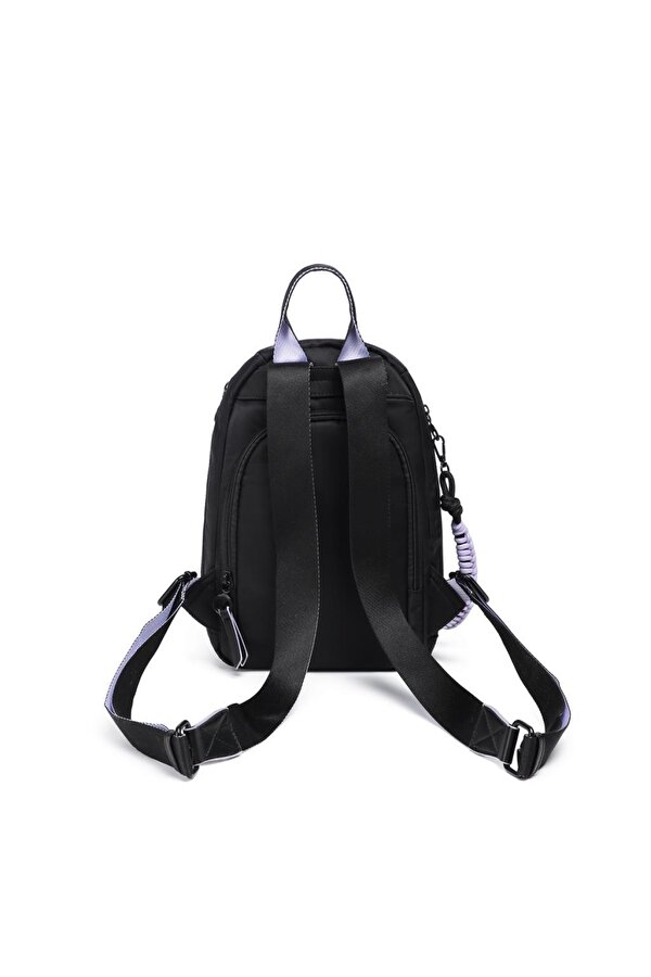 Parlak Kumaş Küçük Boy Askılı Kadın Sırt Çantası 3247