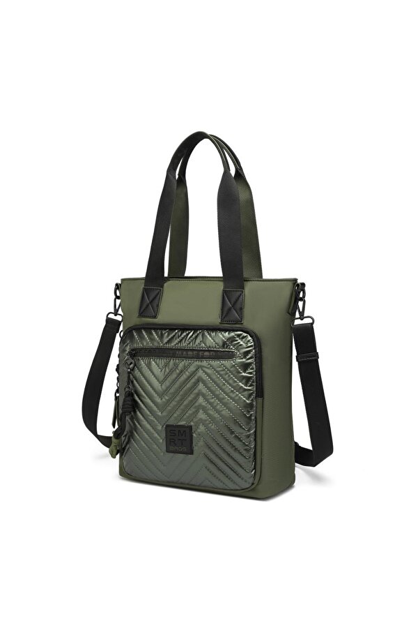 Parlak Kumaş Çapraz Askılı Kadın Omuz Çantası 3248