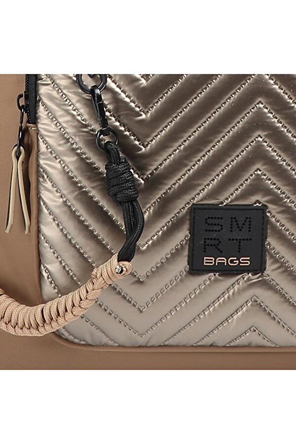 Parlak Kumaş Çapraz Askılı Kadın Omuz Çantası 3246