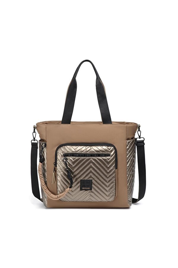 Parlak Kumaş Çapraz Askılı Kadın Omuz Çantası 3246