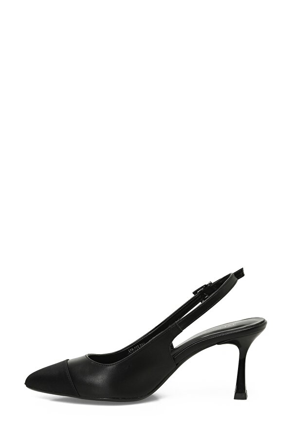 25S-103 5FX Siyah Kadın Topuklu Ayakkabı