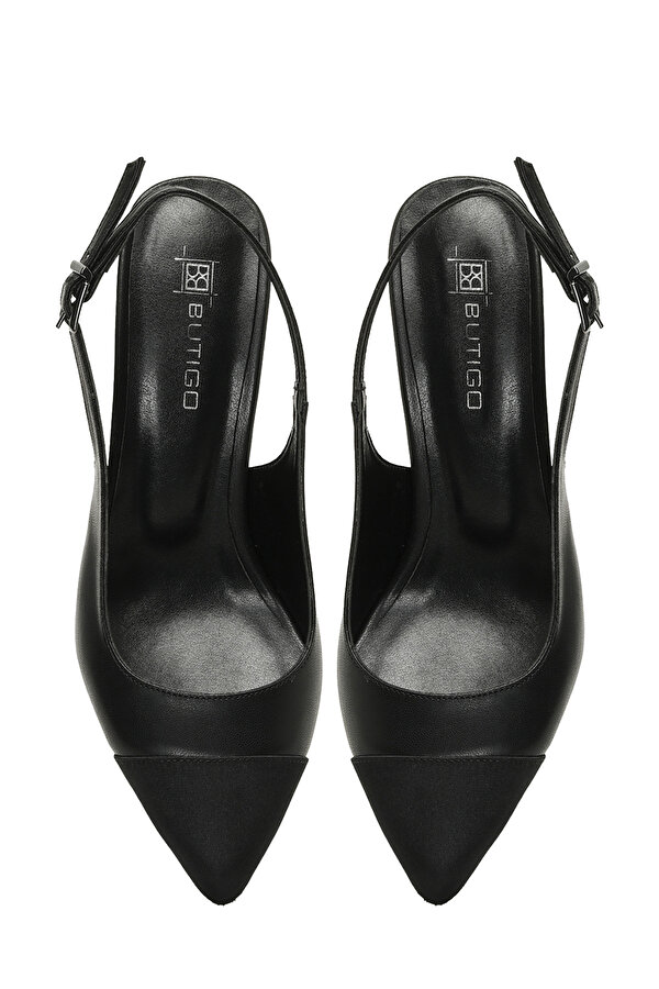 25S-103 5FX Siyah Kadın Topuklu Ayakkabı