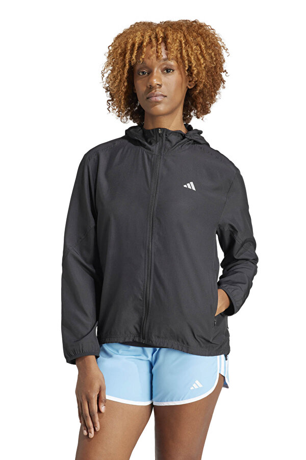 RUN IT JACKET       BLACK Siyah Kadın Ceket