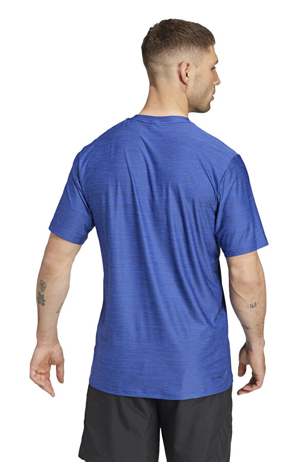 TR-ES STRETCH T     SELBL Mavi Erkek Kısa Kol T-Shirt