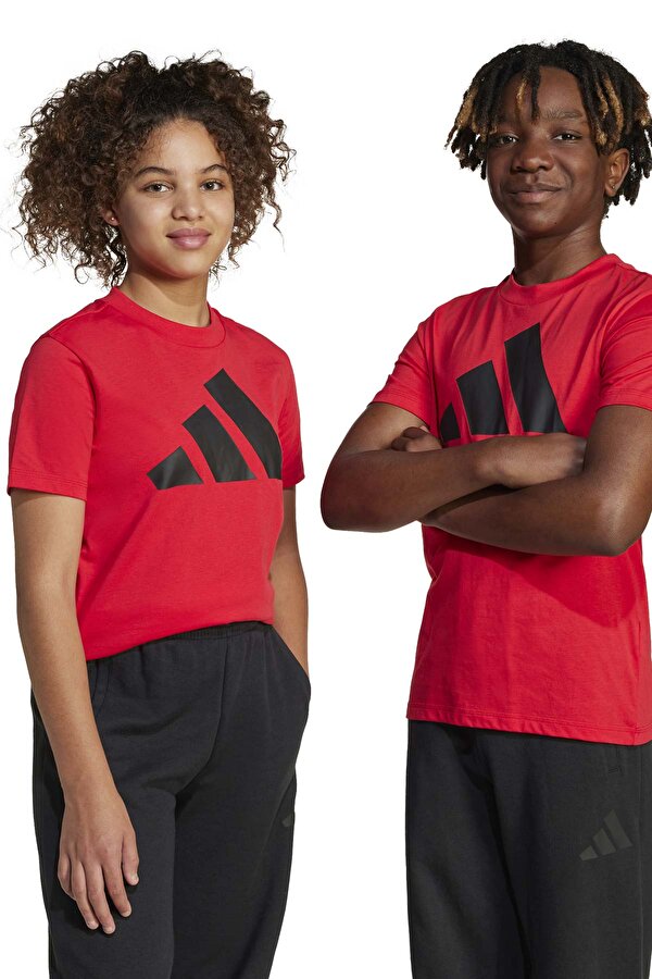 J BL TEE 160        PURRU Kırmızı Unisex Çocuk Kısa Kol T-Shirt