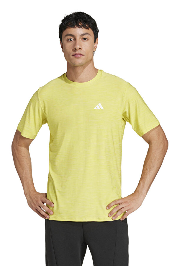 TR-ES STRETCH T     PURSU Sarı Erkek Kısa Kol T-Shirt