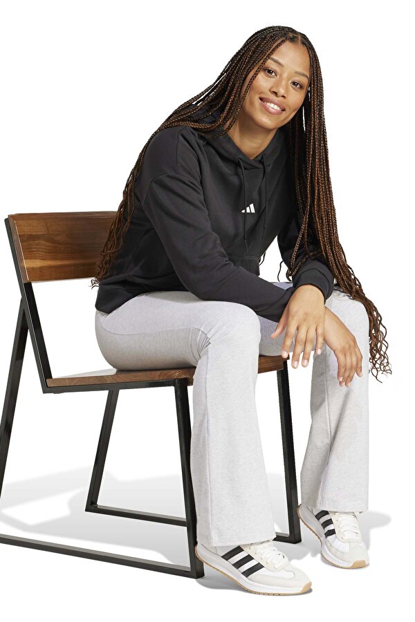 W SL FT HD          BLACK Siyah Kadın Sweatshirt