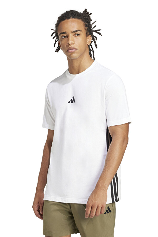 M 3S SJ T           WHITE Beyaz Erkek Kısa Kol T-Shirt