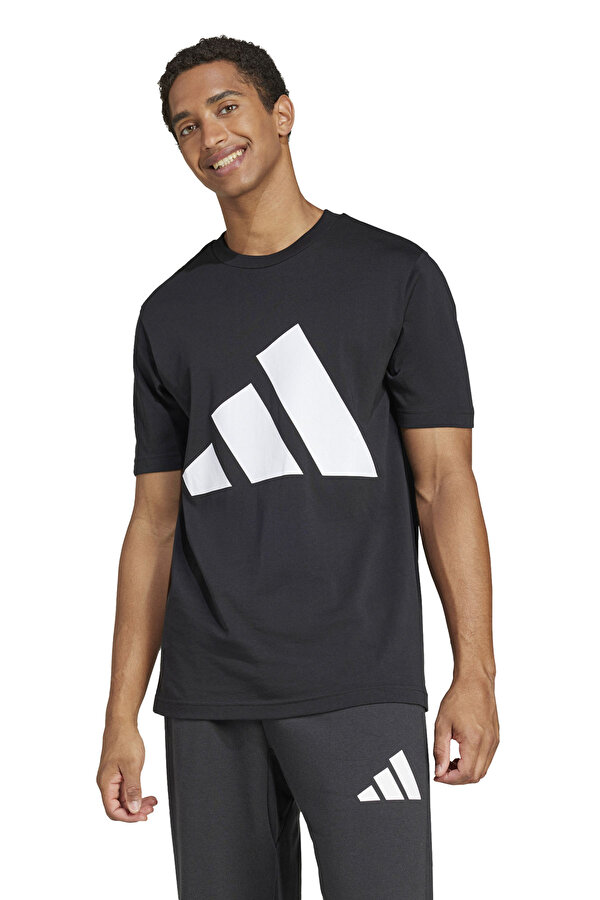 M BL SJ T           BLACK Siyah Erkek Kısa Kol T-Shirt