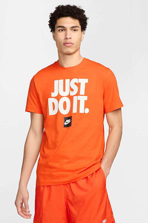 Sportswear Turuncu Erkek Kısa Kol T-Shirt