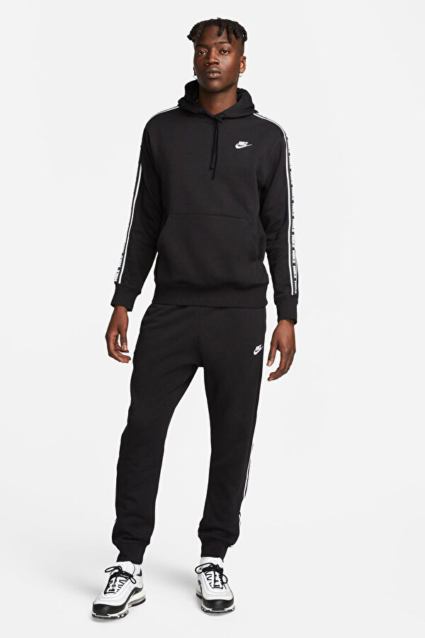 Club Fleece Siyah Erkek Eşofman Takımı