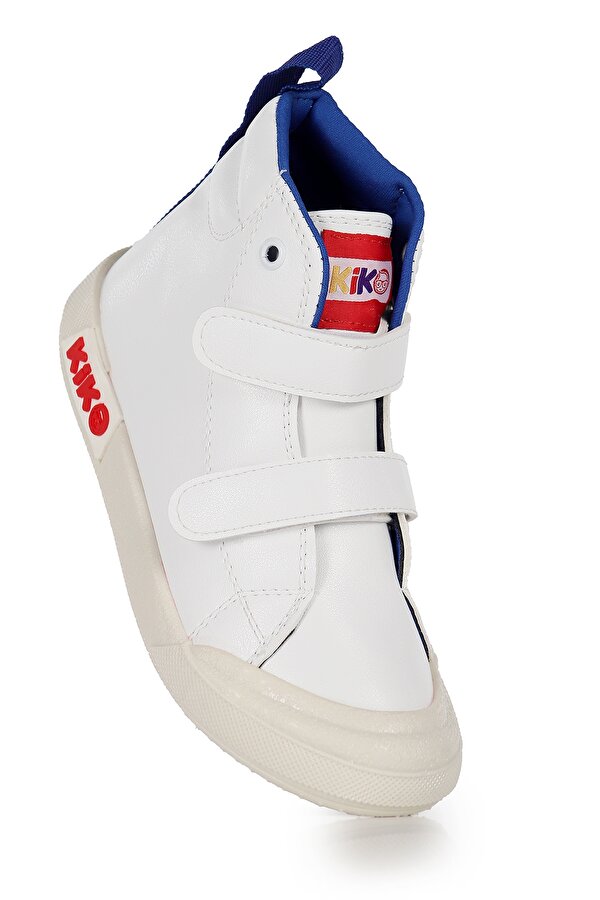 Garf Günlük Cırtlı Erkek Çocuk Bot Ayakkabı Beyaz - Mavi