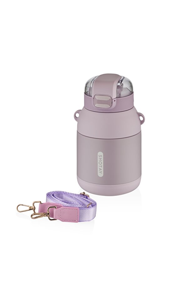 Dome Çelik Termos  Kız Çocuk Matara 800 Ml. SHT-ST-8081-1