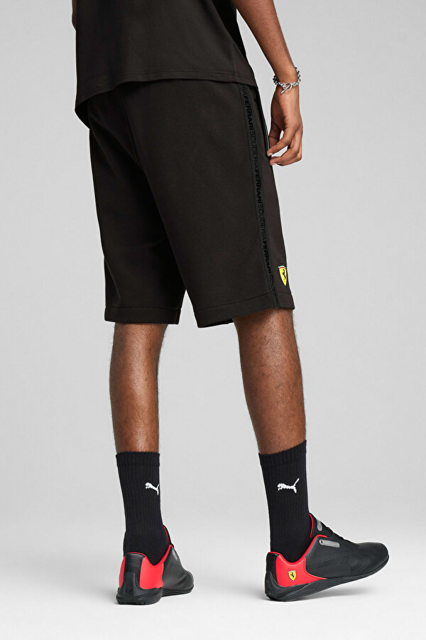 Ferrari Race Sweatshorts Siyah Erkek Şort
